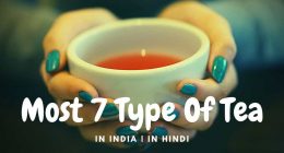 Most 7 Type Of Tea | In India | In Hindi | 2020